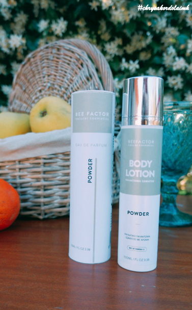 Body Lotion & Parfum Powder Bee Factor Natural Cosmetics Photoshoot By Chrysa Kordolaimh