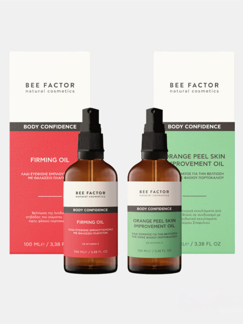 Σετ Λάδι Αδυνατίσματος & Σύσφιξης - Λάδι Κατά Της Κυτταρίτιδας - Bee Factor Natural Cosmetics